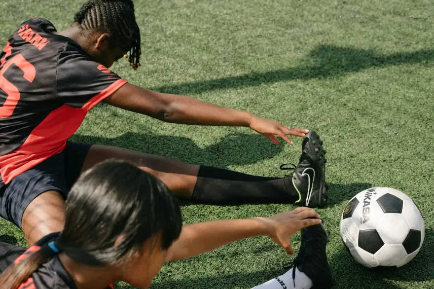 Soccer stretches